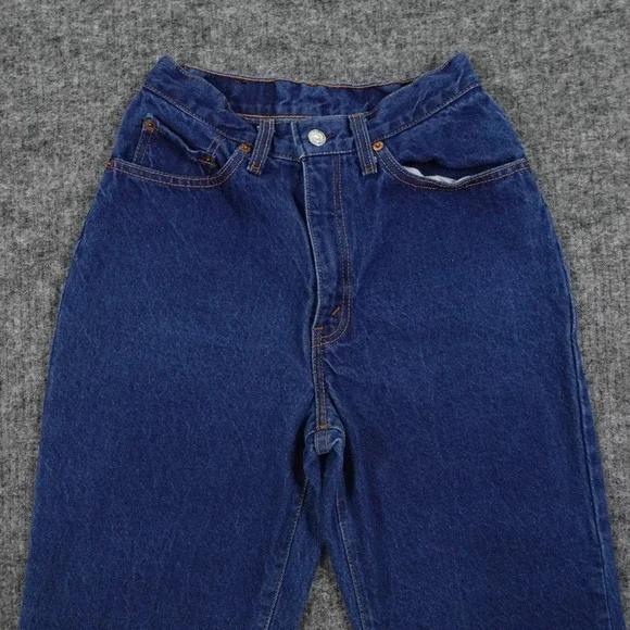 Vintage Levi's 17505 XX Jeans Womens 9 Blue High Rise Tapered Leg USA Made 27" - Picture 3 of 14